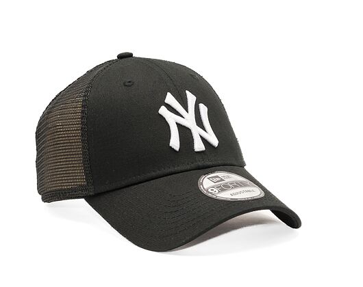 Kšiltovka New Era - MLB Home Field 9FORTY - NY Yankees - Black / White