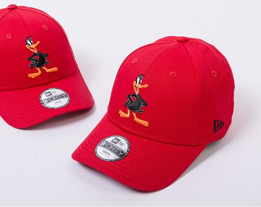 Dětská Kšiltovka New Era 9FORTY Kids Looney Tunes Daffy Duck Scarlet / Black