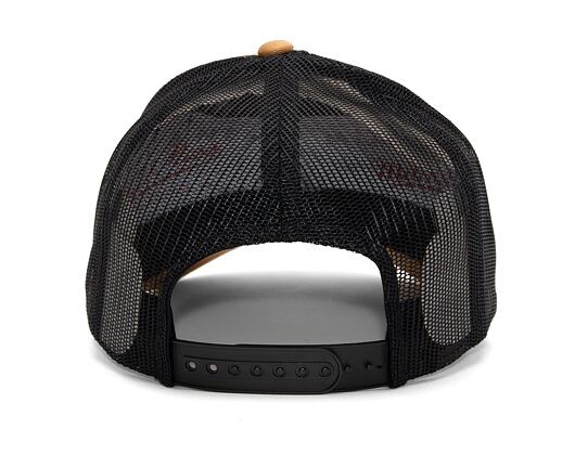State of WOW UPFRONT Reed Trucker Cap Camel/Black