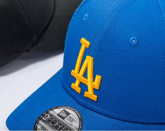 Kšiltovka New Era 9FORTY MLB League Essential Los Angeles Dodgers Blue Azure / Mellow Yellow