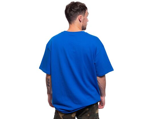 Triko Brandit Heavy Oversize Tee Cobalt Blue