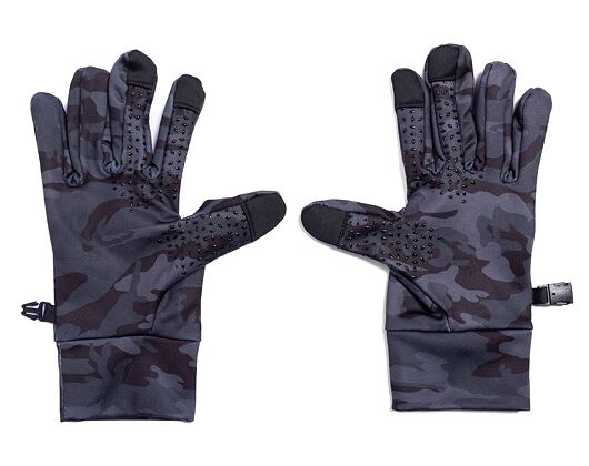 Rukavice New Era Etouch All Over Print Gloves Midnight Camo