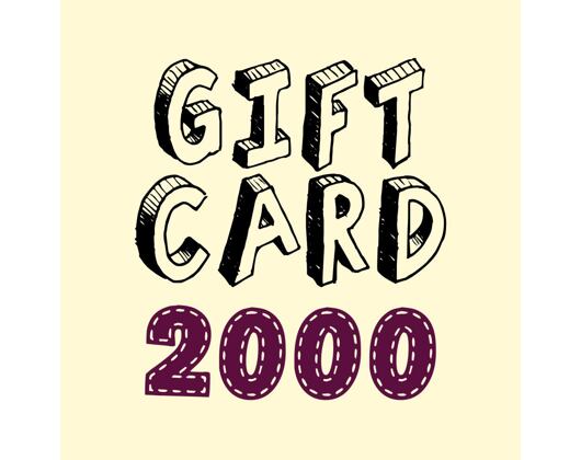 2000 CZK Gift Voucher