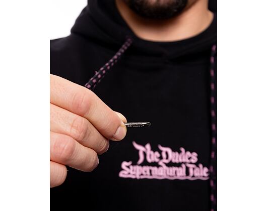 Mikina The Dudes Knight Hoody Black