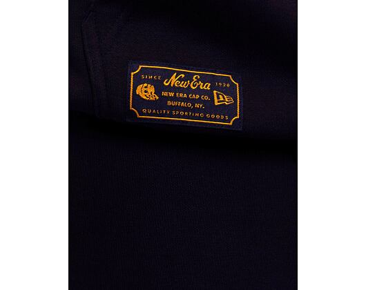 Mikina New Era Script Logo Oversized Hoody - Black / Metallic Gold