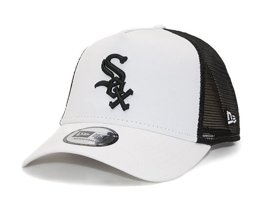 Kšiltovka New Era 9FORTY A-Frame Trucker MLB League Essential Chicago White Sox - White / Black
