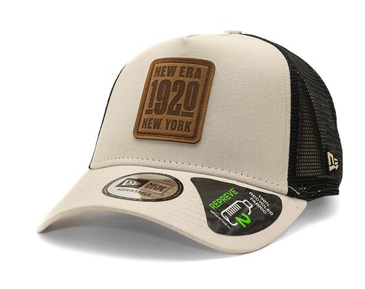 Kšiltovka New Era - Repreve 9FORTY Trucker - Stone