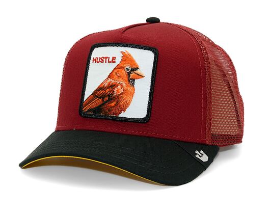 Kšiltovka Goorin - Trucker - Cardinal Fan - Burgundy