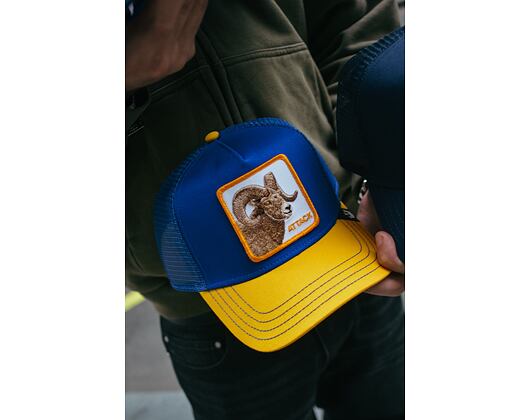 Kšiltovka Goorin - Trucker - Ram Fan - Cobalt