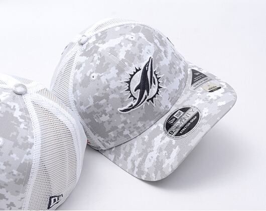 Kšiltovka New Era - NFL24 9SEVENTY Stretch-Snap - Miami Dolphins