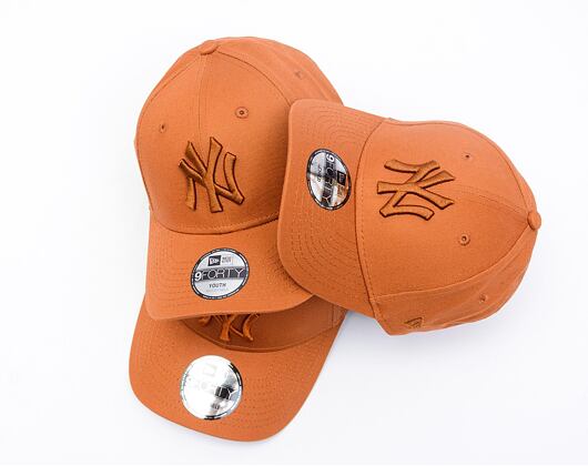 Kšiltovka New Era - 9FORTY MLB League Essential - NY Yankees - Brown