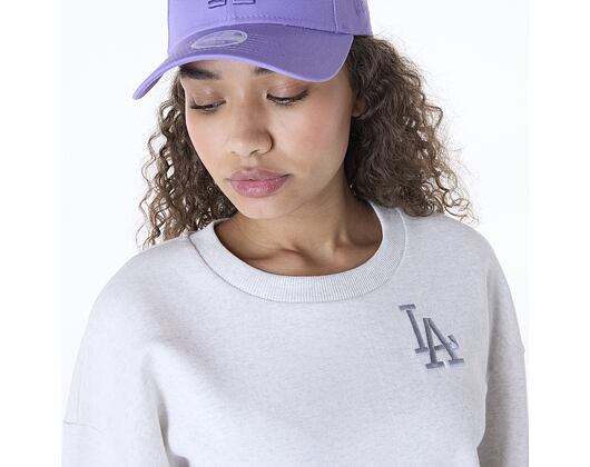 Dámská Mikina New Era - MLB Essential Crewneck - LA Dodgers - Heather Grey