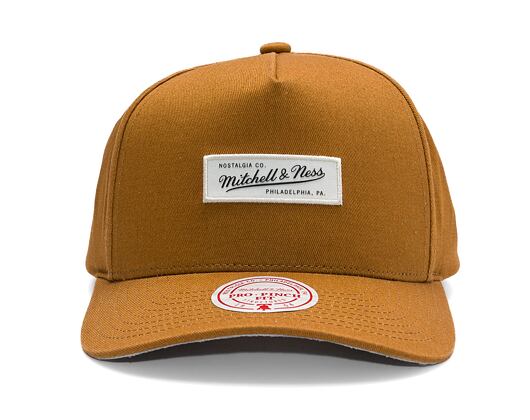Kšiltovka Mitchell & Ness - Branded - Box Logo 2.0 Pro Snapback - Tan
