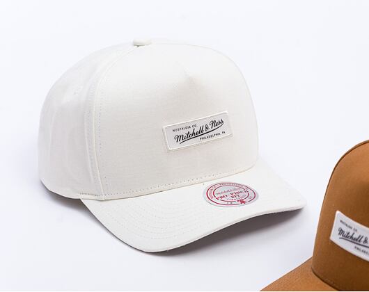 Kšiltovka Mitchell & Ness - Branded - Box Logo 2.0 Pro Snapback - Cream