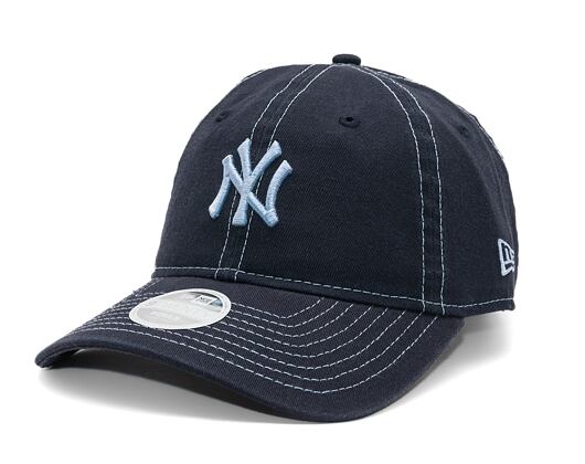Dámská Kšiltovka New Era - MLB Contrast Stitch 9TWENTY - NY Yankees - Navy / Blue