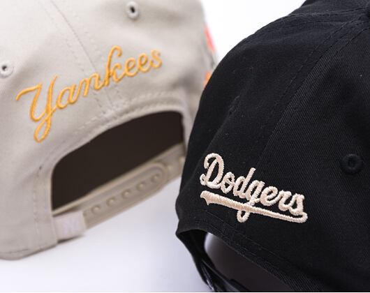 Kšiltovka New Era - MLB Floral 9FIFTY - LA Dodgers - Black / White