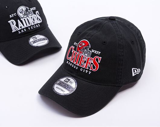 Kšiltovka New Era - NFL Helmet 9TWENTY - Kansas City Chiefs - Black