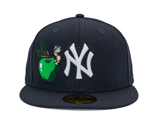 Kšiltovka New Era - MLB Food Icon 59FIFTY - NY Yankees - Navy / White