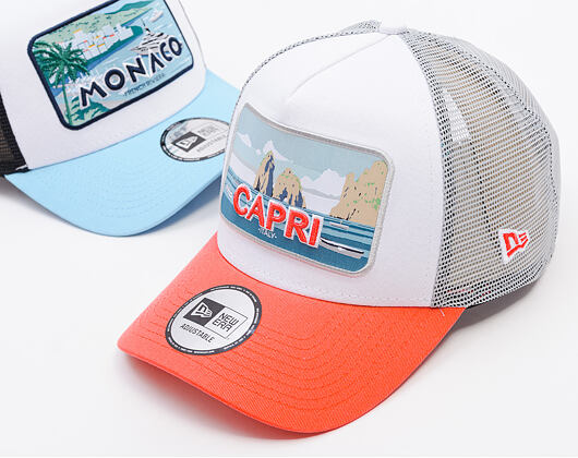 Kšiltovka New Era - Branded Summer Trucker 9FORTY Trucker - Coral
