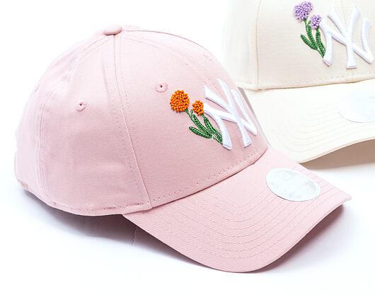 Dámská Kšiltovka New Era - MLB Beaded 9FORTY - NY Yankees - Pink