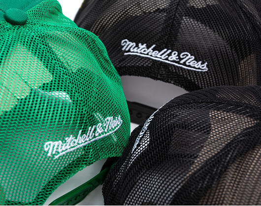 Kšiltovka Mitchell & Ness - NBA Big Champ Trucker - Boston Celtics - Green