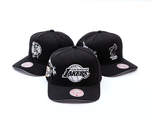 Kšiltovka Mitchell & Ness - NBA Born To Win Pro Snapback - LA Lakers - Black