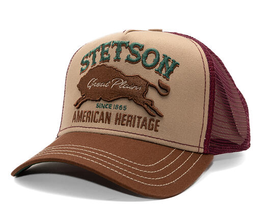 Kšiltovka Stetson - Trucker Cap Great Plains - 68