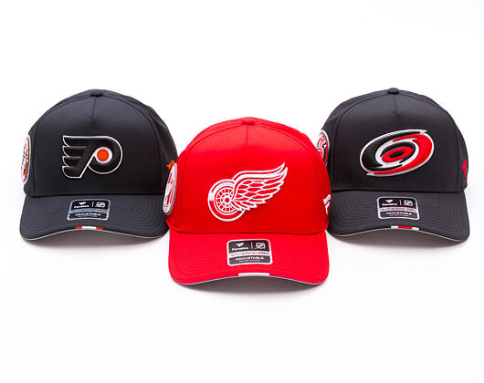 Kšiltovka Fanatics - Detroit Red Wings - Authentic Pro 2025 NHL Draft