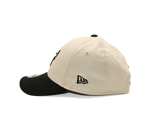 Dětská Kšiltovka New Era - NBA Color Block 9FORTY - Chicago Bulls - Stone / Black