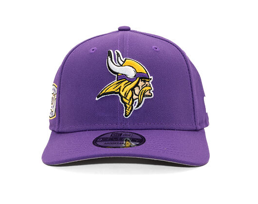 Kšiltovka New Era - NFL Anniversary Patch 9SEVENTY Stretch-Snap - Minnesota Vikings - Purple
