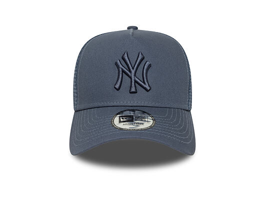 Kšiltovka New Era - MLB League Essential 9FORTY Trucker - NY Yankees - Muted Indigo