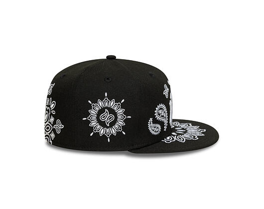 Kšiltovka New Era - MLB Paisley Bandana 59FIFTY - NY Yankees - Black