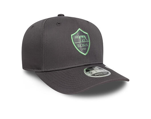Kšiltovka New Era - Seasonal POP 9FIFTY Stretch-Snap - AS Roma - Graphite