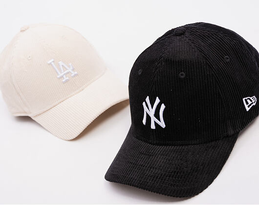 Kšiltovka New Era - MLB Cord 9FORTY M-CROWN - NY Yankees - Black