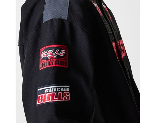 Bunda New Era - NBA Motorsport Jacket - Chicago Bulls - Black