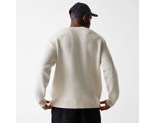 Svetr New Era - NBA Oversized Knit - LA Lakers - Cream