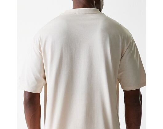 Triko New Era - Oversized Flag Tech Tee - Cream