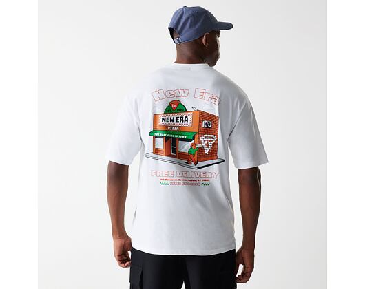 Triko New Era - Store Graphic Tee - White