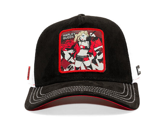Kšiltovka Capslab - Trucker DC Comics - Harley Queen - Black / White