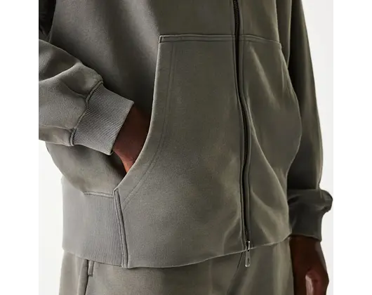 Mikina New Era - NBA Washed Full-zip - LA Lakers - Grey