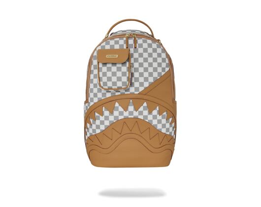 Sprayground - House Of Cream Check Dlx Backpack 