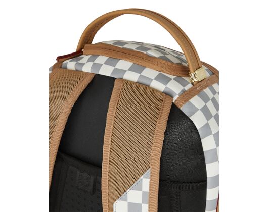 Sprayground - House Of Cream Check Dlx Backpack 