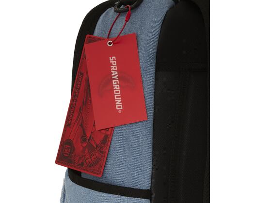 Sprayground - Denim Shark Bite Dlxsv Backpack 