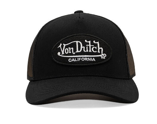 Kšiltovka Von Dutch - Trucker - Cali Brushed Patch - Black
