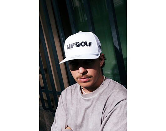 New Era - LIV Golf 9SEVENTY Stretch-Snap - LIV Logo - White