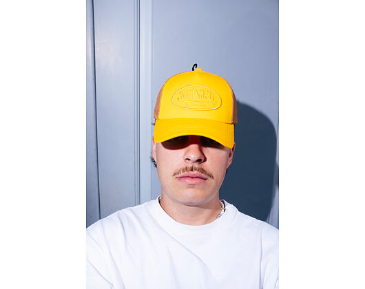 Kšiltovka Von Dutch - Trucker - Cali Patch - Orange