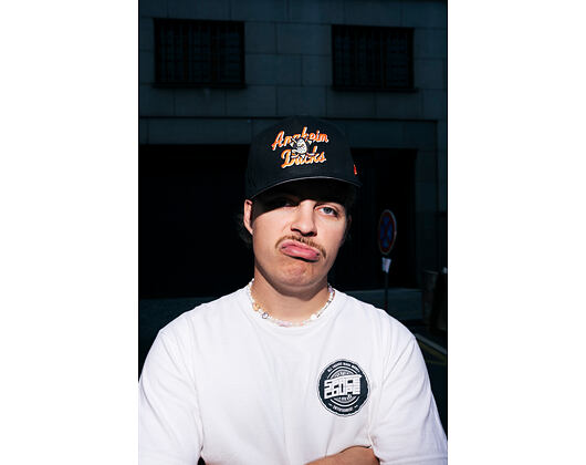 New Era - NHL Chainstitch 9FIFTY A-Frame - Anaheim Ducks - Black