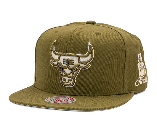 Cap Mitchell & Ness - NBA Fashion Basic Snapback - Chicago Bulls - Olive