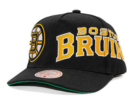 Kšiltovka Mitchell & Ness - NHL Busted Pro - Boston Bruins - Black