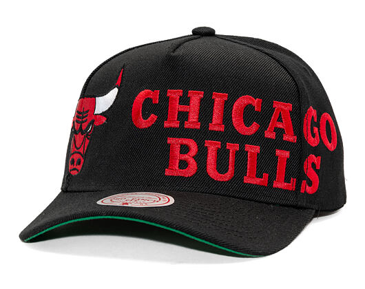 Kšiltovka Mitchell & Ness - NBA Busted Pro - Chicago Bulls - Black